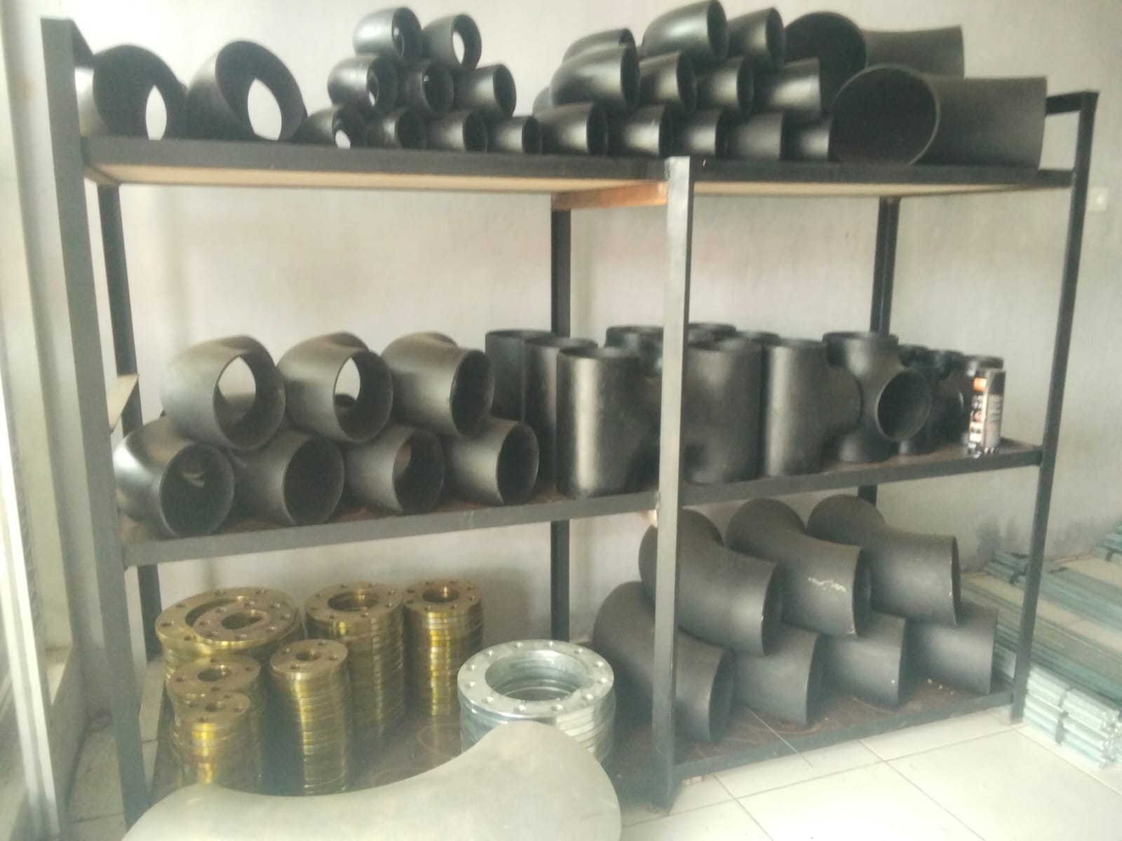 Elbow & Fitting Besar (Hitam)
